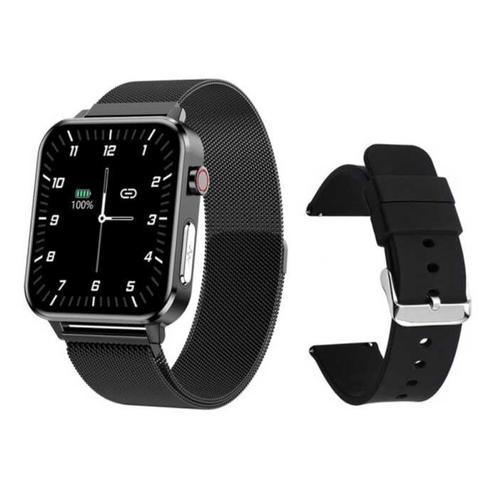 E86 ECG Smartwatch met Extra Bandje - Fitness Sport Activity, Handtassen en Accessoires, Smartwatches, Nieuw, Verzenden