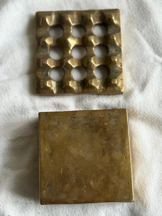 Holger Bäckström & Bo Ljungberg - Cendrier - ultima - Laiton, Antiquités & Art, Curiosités & Brocante