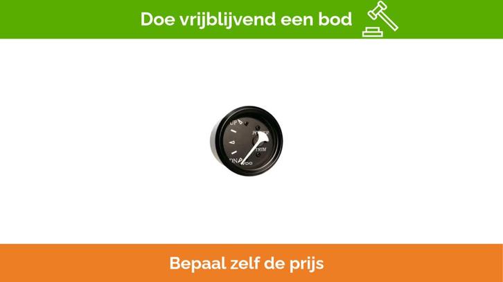 Bieden: Seachoice VDO engine trim indicator, Sports nautiques & Bateaux, Accessoires navigation, Enlèvement ou Envoi