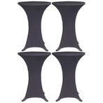 vidaXL Tafelhoes stretch 4 st 80 cm antraciet, Verzenden, Nieuw