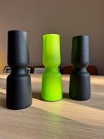 Carlo Moretti - Vaas (3) - satijnachtig - Muranoglas - 3