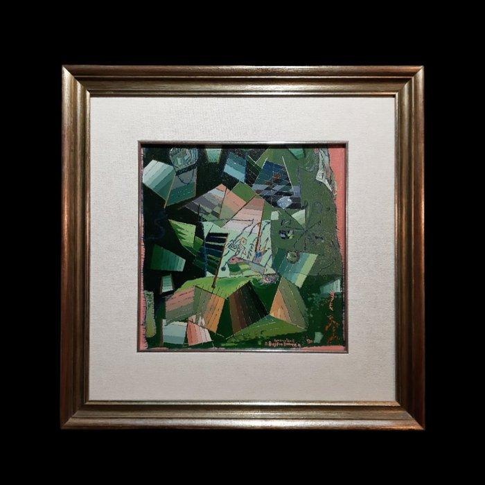 Bruno Francisco Dente (1944) - Composizione Astratta, Serie, Antiquités & Art, Art | Peinture | Classique