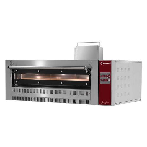 Pizzaoven | Gas | 4x Ø350mm | 15kW | Stapelbaar |, Zakelijke goederen, Horeca | Keukenapparatuur, Nieuw in verpakking, Verzenden
