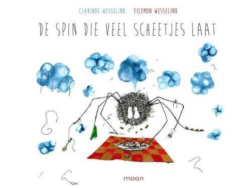 De spin die veel scheetjes laat 9789048831357, Boeken, Overige Boeken, Zo goed als nieuw, Verzenden