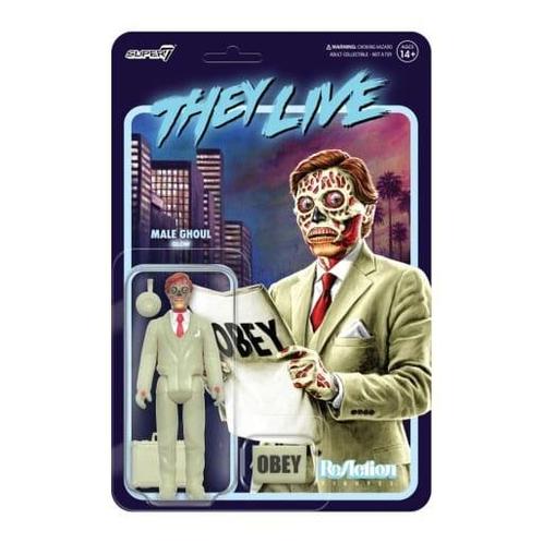They Live ReAction Action Figure Wave 02 Male Ghoul (Glow) 1, Verzamelen, Film en Tv, Ophalen of Verzenden