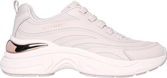 Skechers Hazel - Step N Flow Dames Sneakers - Beige - Maa..., Kleding | Dames, Schoenen, Nieuw, Verzenden