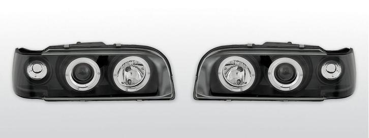 koplampen Angel Eyes | Volvo 850 1992-1996 | zwart, Auto-onderdelen, Verlichting, Nieuw, Volvo, Verzenden
