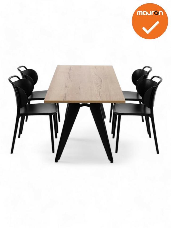 Design vergadertafel Cheak - Eiken - NIEUW, Zakelijke goederen, Kantoor en Winkelinrichting | Kantoormeubilair en Inrichting, Tafel