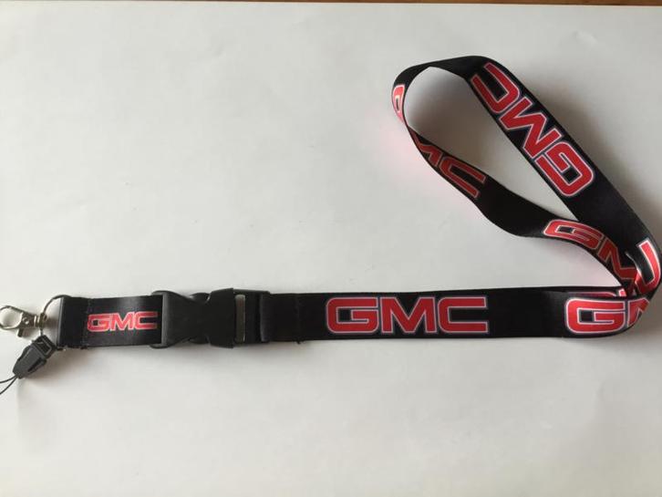 Keycord sleutelhanger GMC, Verzamelen, Sleutelhangers, Nieuw, Ophalen of Verzenden