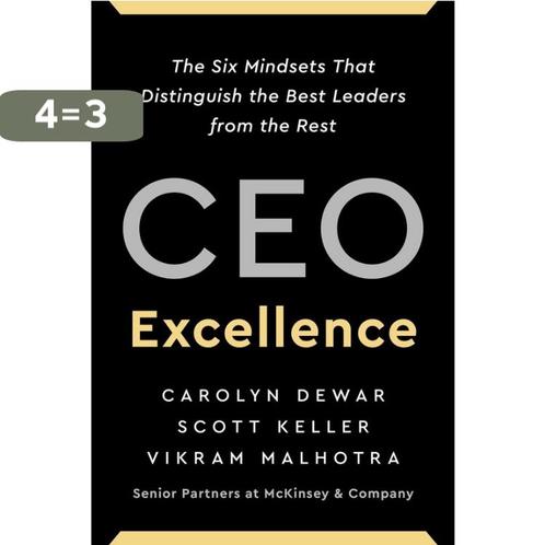 CEO Excellence (Export) 9781668000458 Carolyn Dewar, Boeken, Taal | Engels, Zo goed als nieuw, Verzenden