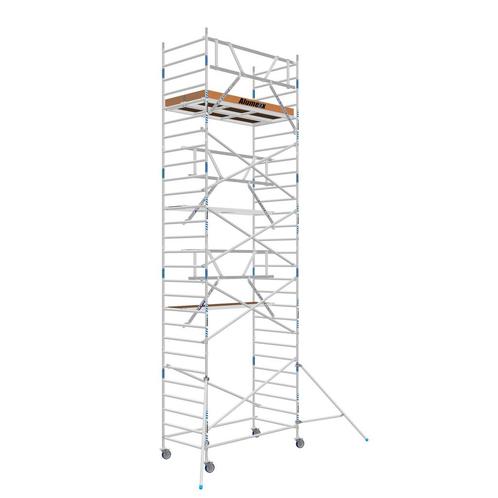 Basic rolsteiger 135 x 9,2m WH AGS-voorloopleuning, Bricolage & Construction, Échafaudages, Envoi