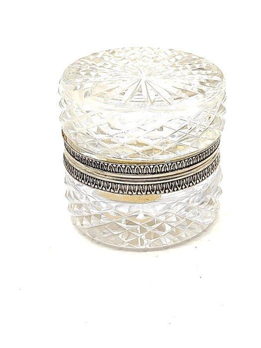 Sieradendoos - Portagioie schatkist voor sieraden in, Antiek en Kunst, Antiek | Glaswerk en Kristal