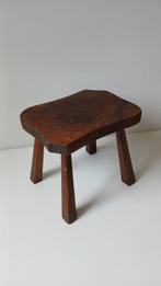 Bijzettafel - Hout - Brutalist - Vintage