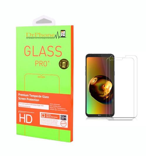 DrPhone LG Q6 Glas - Glazen Screen protector - Tempered, Télécoms, Téléphonie mobile | Housses, Coques & Façades | Marques Autre