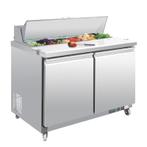 Polar U-serie 2-deurs gekoelde saladette 405 liter, Zakelijke goederen, Verzenden, Nieuw in verpakking, Koelen en Vriezen