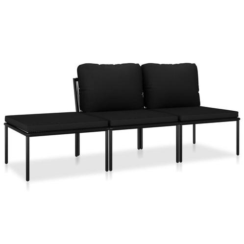 Loungeset aan Zee? -35%! Retourdeal voor je terras!, Tuin en Terras, Tuinsets en Loungesets, Nieuw, Kunststof, Loungeset, 3 zitplaatsen
