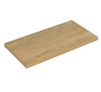 Bovenblad Angela 90 x 48 x 3,5 cm - Eiken - Wastafelblad, Verzenden, Nieuw