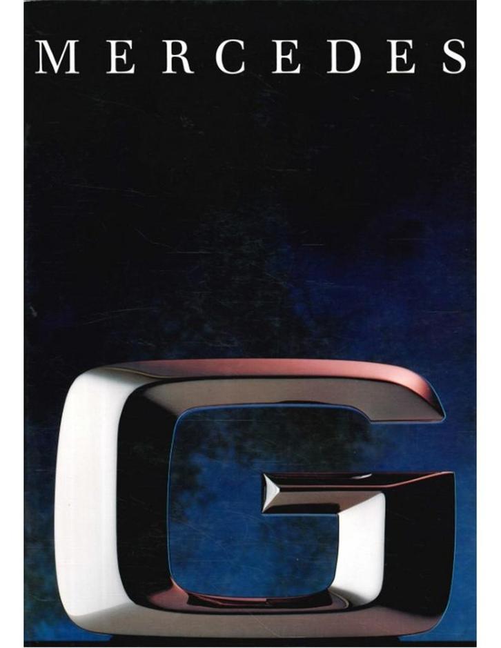 1992 MERCEDES BENZ G KLASSE BROCHURE FRANS, Boeken, Auto's | Folders en Tijdschriften