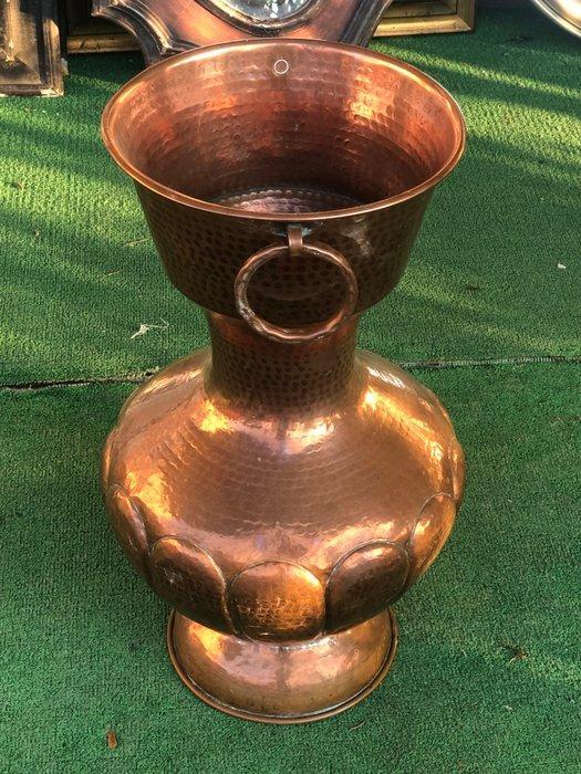 Vaas - Koper - parapluhouder, Antiek en Kunst, Curiosa en Brocante