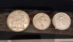 Frankrijk. Lot de 3 monnaies en argent (5 Francs et 10