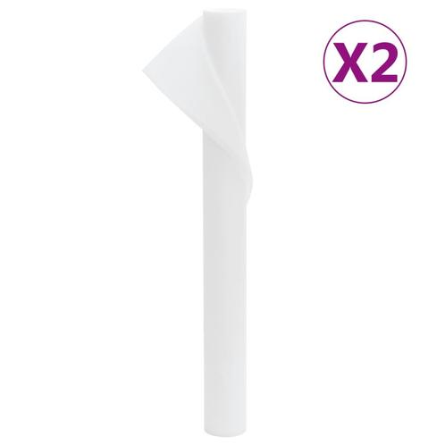 vidaXL Vliesdoek voor planten 2 rollen 70 g/m² 10x1,6 m, Tuin en Terras, Hand-tuingereedschap, Nieuw, Verzenden