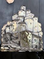 Reliëf, Borgo italiano - 54 cm - .800 zilver