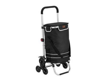 Veiling - Boodschappentrolley 3in1 - 56L - Voor Trappen - Zw beschikbaar voor biedingen