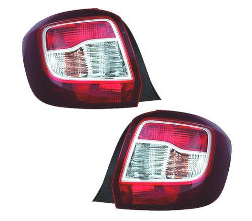 FEUX ARRIÈRE POUR DACIA SANDERO STEPWAY 13-17 BLANC ROUGE TE, Auto-onderdelen, Verlichting, Verzenden