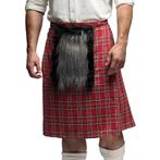 Kilt MacKenzie met tas rood, Vêtements | Hommes, Costumes de carnaval & Vêtements de fête, Verzenden