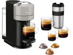 Krups -  Nespresso Vertuo Next (xn910b10) - Grijs, Elektronische apparatuur, Koffiezetapparaten, Verzenden, Nieuw, Koffiepads en cups