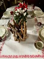 Linge de table en damassé de lin Napoléon III du début du, Antiek en Kunst