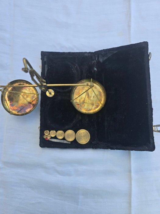 Balans of weegschaal - Brons, Hout, Antiek en Kunst, Antiek | Keukengerei