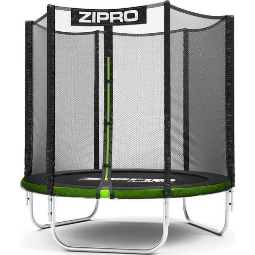 Goedkope kwaliteit trampoline met net - Ø 140 cm - groen..., Kinderen en Baby's, Speelgoed | Buiten | Trampolines, Nieuw, Ophalen of Verzenden