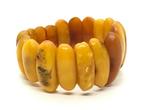 Oude vintage Baltisch amber armband met natuurlijke