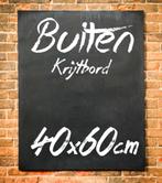 Krijtbord Buiten 40x60 cm Horizontaal, Nieuw, Verzenden