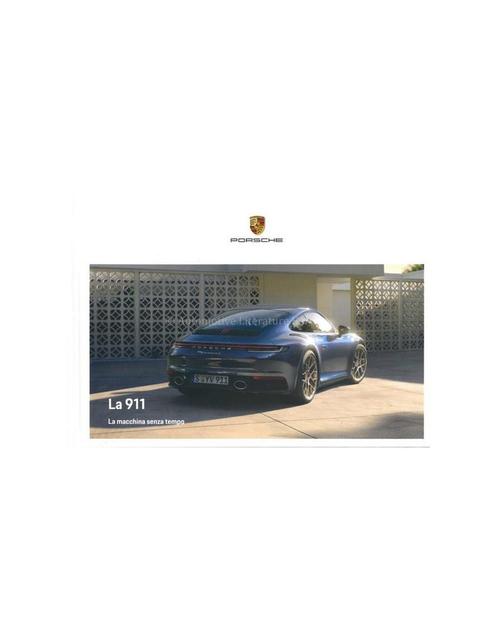 2021 PORSCHE 911 CARRERA | 911 TARGA HARDCOVER BROCHURE IT.., Boeken, Auto's | Folders en Tijdschriften, Ophalen of Verzenden