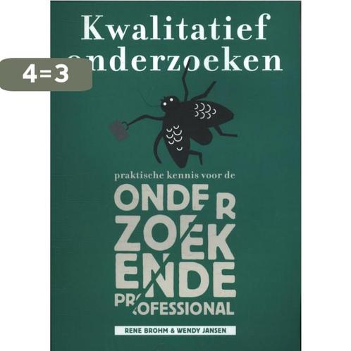 Kwalitatief onderzoeken 9789081971102 Rene Brohm, Boeken, Schoolboeken, Gelezen, Verzenden