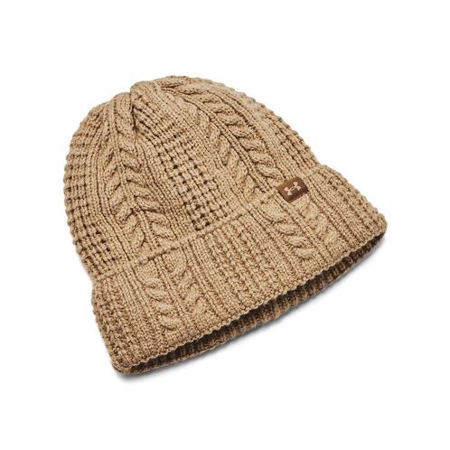 Under Armour W Halftime Cable Knit Beanie-Brn, Kleding | Heren, Hoeden en Petten, Nieuw, Ophalen of Verzenden