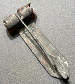 Romain antique Argent plaqué Broche élégante et ornée avec, Antiek en Kunst