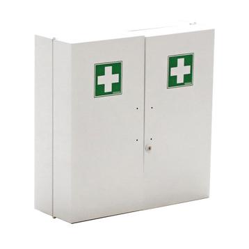 Gebruikte Assortimentskasten apotheekkast 2 deuren, Ophalen of Verzenden