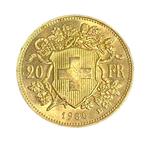 Suisse, Berne 20 Francs 1930, Postzegels en Munten