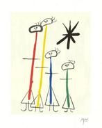Joan Miro (1893-1983) (after) - Famille à létoile (Parler, Antiquités & Art, Antiquités | Autres Antiquités
