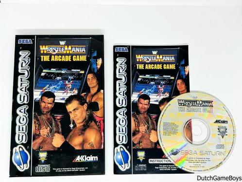 Sega Saturn - Wrestlemania - The Arcade Game, Consoles de jeu & Jeux vidéo, Jeux | Sega, Envoi