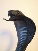 Sculpture, Cobra - 31 cm - Bronze
