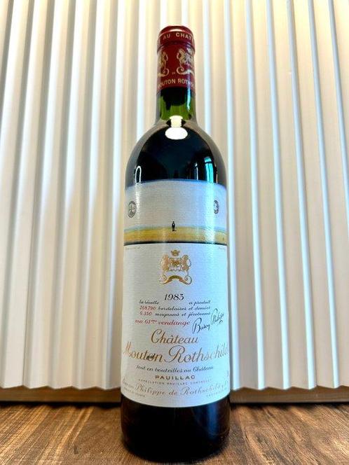 1983 Chateau Mouton Rothschild - Pauillac 1er Grand Cru, Verzamelen, Wijnen