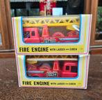 Yone  - Speelgoed voertuig 2X Camion de pompiers, Fire, Antiquités & Art, Antiquités | Jouets