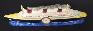 Sarreguemines - Maquette - L. 52 cm -  paquebot Normandie -