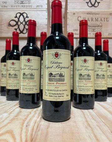 2021 Château Capet Begaud - Canon-Fronsac - 12 Flessen (0.75