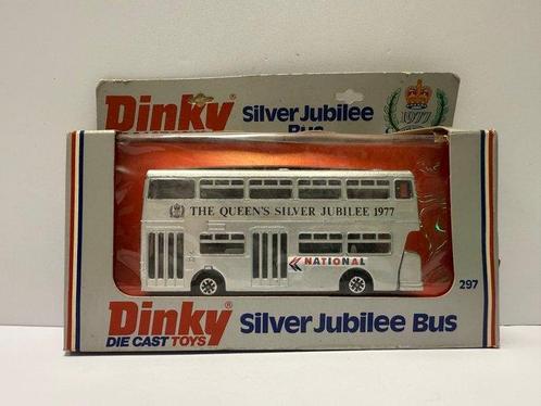 Dinky Toys - Bus miniature (2) - 297 Silver Jubilee Buses,, Hobby en Vrije tijd, Modelauto's | 1:5 tot 1:12