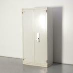 Sistec kluis, lichtgrijs, 195 x 95 cm, incl. 4 legborden,..., Ophalen of Verzenden, Gebruikt